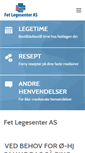 Mobile Screenshot of fetlegesenter.no